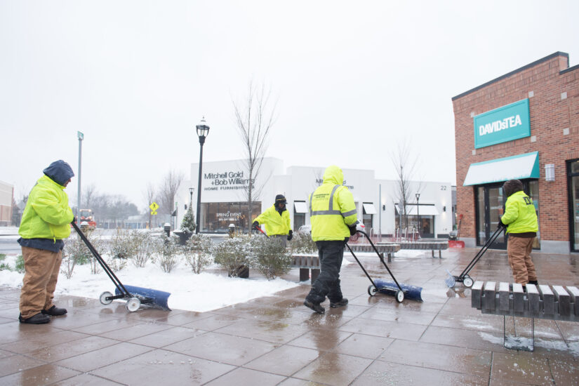 Walkway Snow & Ice Clearing